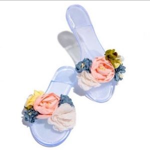 NEW NEW NEW Floral Sandal Slides